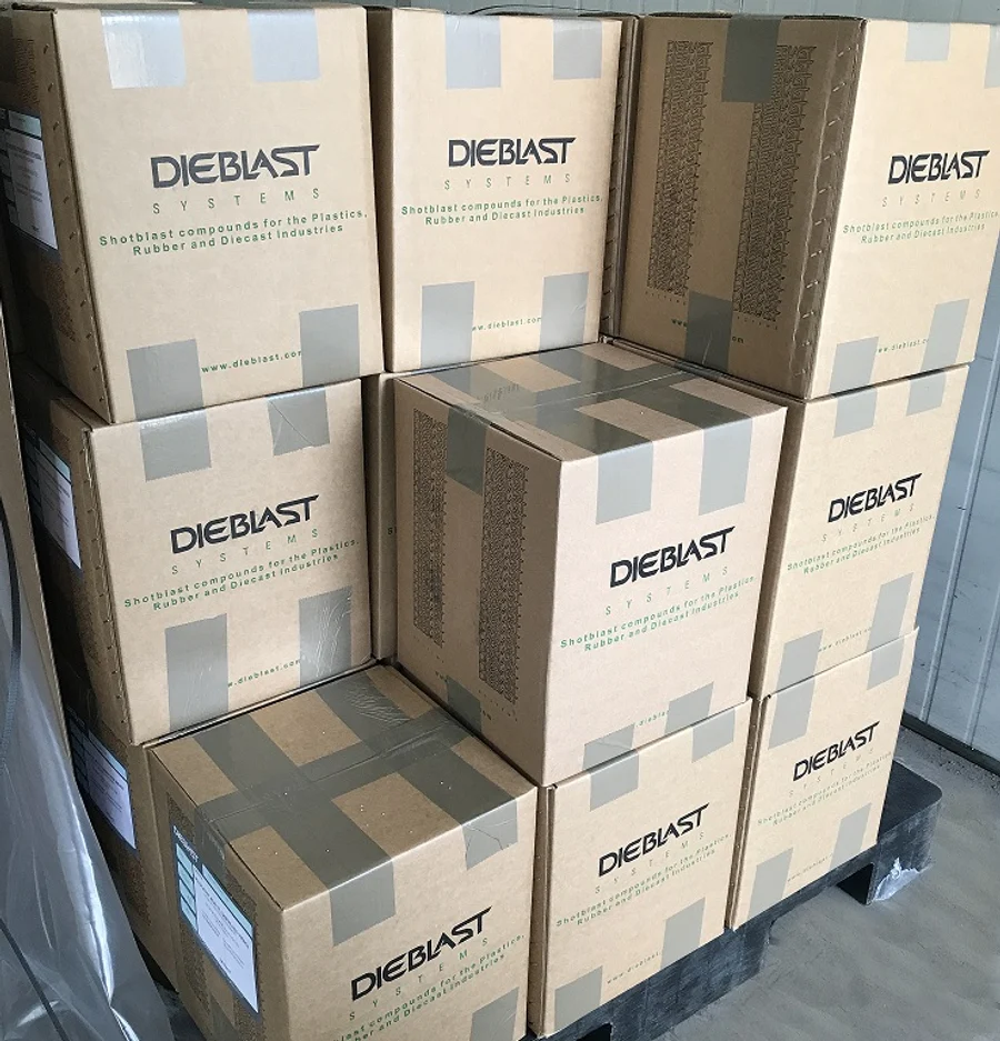 DIEBLAST 冷冻修边与喷砂介质产品包装